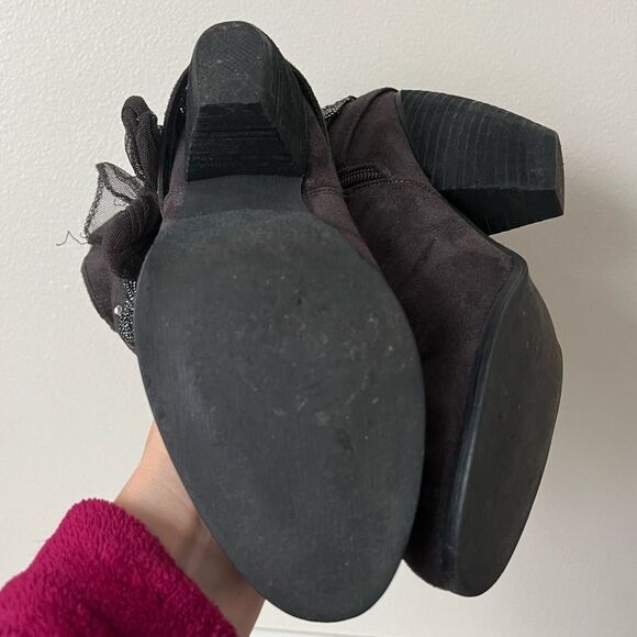 Not Rated Women's Midas Ankle Bootie Grey Sz 7.5 women - Picture 11 of 16